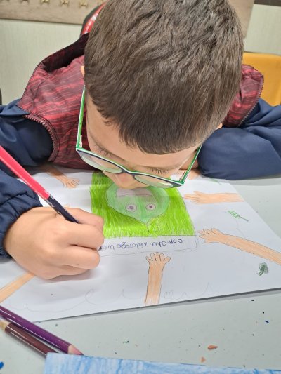 Zajęcia plastyczne 10.10.2023